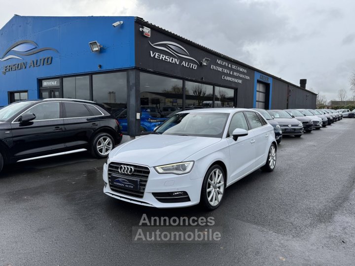 Audi A3 Sportback 20 TDi 150 GPS CUIR XENON CAMERA BVA - 1
