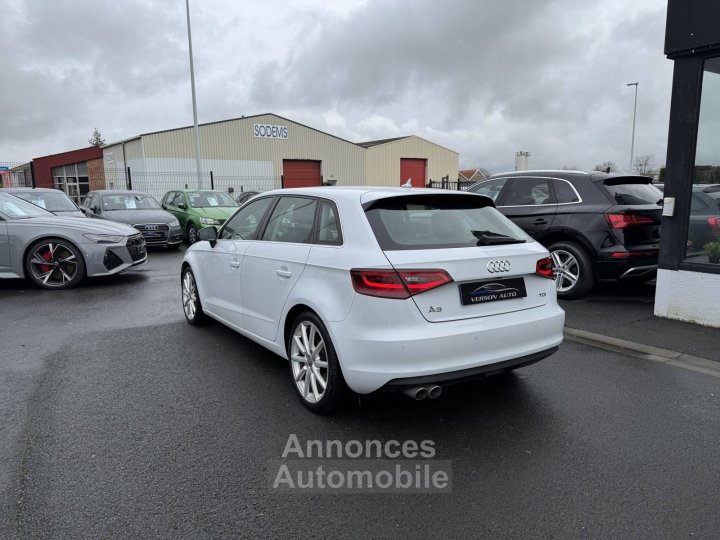 Audi A3 Sportback 20 TDi 150 GPS CUIR XENON CAMERA BVA - 3