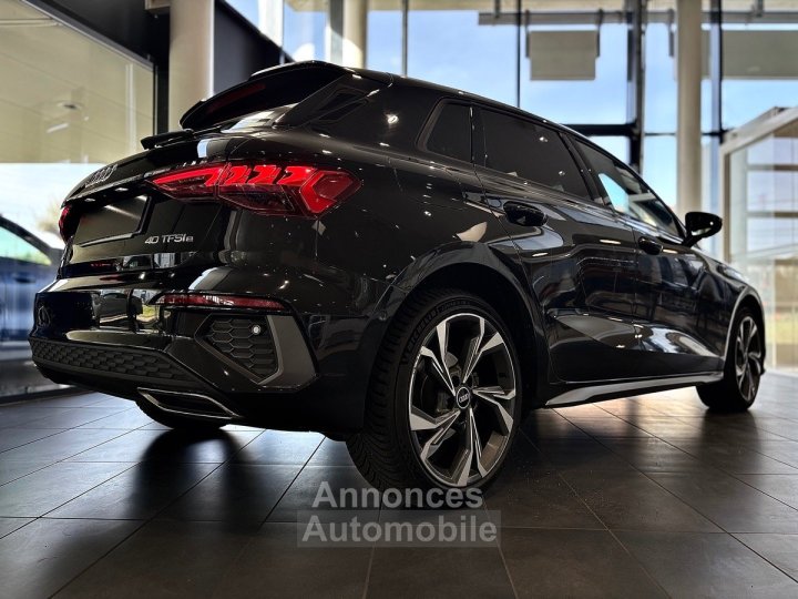Audi A3 Sportback S Line 40 TFSIe 204ch S TRONIC 6 GARANTIE 12 Mois 390€/ Mois sans apport - 4