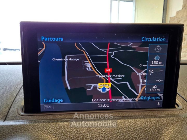 Audi A3 Sportback 8V 150 CLIM REGUL GPS - 21