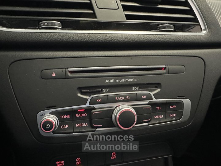 Audi Q3 20 TDI 150 ch S tronic 7 Quattro Ambiente - 17