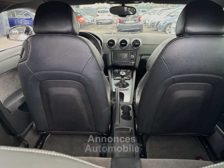 Audi TT MK2 QUATTRO S LINE 20 TDI 170 Cv BVM6 GPS / ORIGINE FRANCE - 23