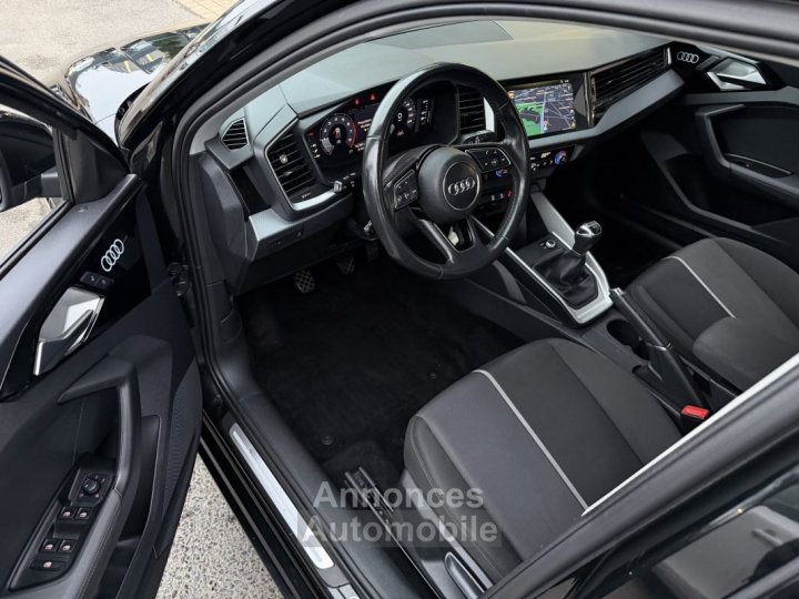 Audi A1 Sportback II DESIGN 25 TFSI 10 95 Cv VIRTUAL COCKPIT APPLE CARPLAY & ANDROID Garantie 1 an - 8