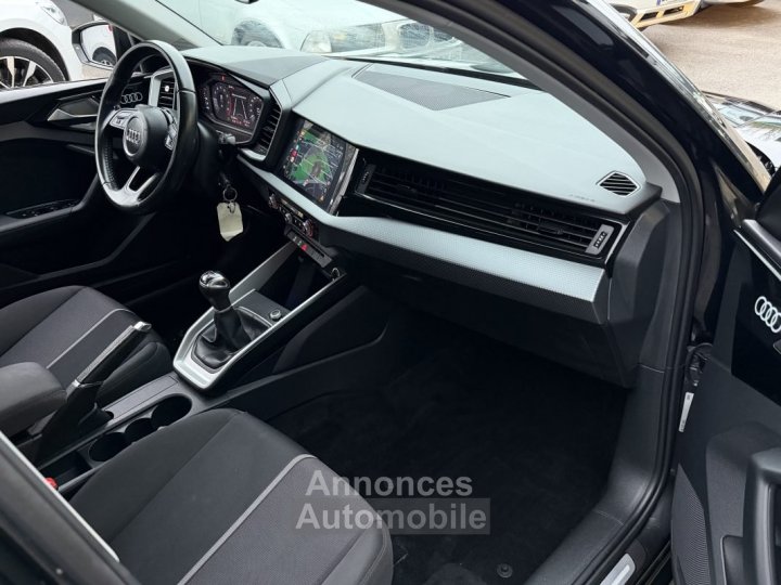 Audi A1 Sportback II DESIGN 25 TFSI 10 95 Cv VIRTUAL COCKPIT APPLE CARPLAY & ANDROID Garantie 1 an - 9
