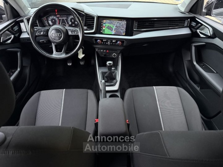 Audi A1 Sportback II DESIGN 25 TFSI 10 95 Cv VIRTUAL COCKPIT APPLE CARPLAY & ANDROID Garantie 1 an - 10
