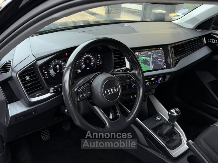 Audi A1 Sportback II DESIGN 25 TFSI 10 95 Cv VIRTUAL COCKPIT APPLE CARPLAY & ANDROID Garantie 1 an - 16