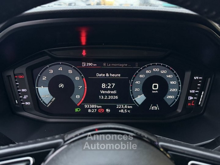 Audi A1 Sportback II DESIGN 25 TFSI 10 95 Cv VIRTUAL COCKPIT APPLE CARPLAY & ANDROID Garantie 1 an - 22