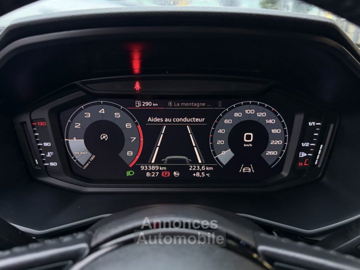 Audi A1 Sportback II DESIGN 25 TFSI 10 95 Cv VIRTUAL COCKPIT APPLE CARPLAY & ANDROID Garantie 1 an - 23
