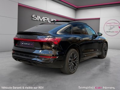 Audi Q8 E-TRON SPORTBACK S-LINE 55 408 ch 114 kWh Quattro - Toit Ouvrant - M&eacute;plat - Si&egrave;ge Electrique M&eacute;moire - Cam&eacute;ra 360   - 3