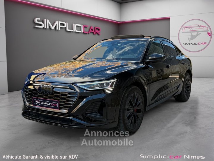 Audi Q8 E-TRON SPORTBACK S-LINE 55 408 ch 114 kWh Quattro - Toit Ouvrant - M&eacute;plat - Si&egrave;ge Electrique M&eacute;moire - Cam&eacute;ra 360 - 4