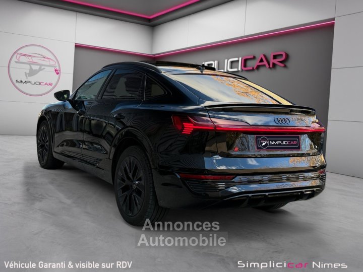 Audi Q8 E-TRON SPORTBACK S-LINE 55 408 ch 114 kWh Quattro - Toit Ouvrant - M&eacute;plat - Si&egrave;ge Electrique M&eacute;moire - Cam&eacute;ra 360 - 6