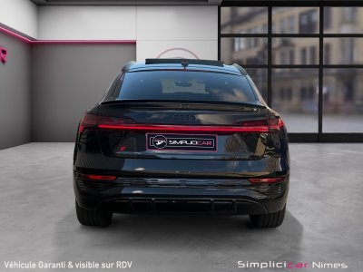 Audi Q8 E-TRON SPORTBACK S-LINE 55 408 ch 114 kWh Quattro - Toit Ouvrant - M&eacute;plat - Si&egrave;ge Electrique M&eacute;moire - Cam&eacute;ra 360   - 7