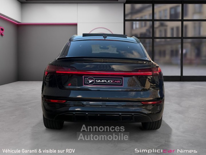 Audi Q8 E-TRON SPORTBACK S-LINE 55 408 ch 114 kWh Quattro - Toit Ouvrant - M&eacute;plat - Si&egrave;ge Electrique M&eacute;moire - Cam&eacute;ra 360 - 7