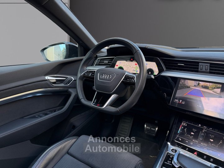 Audi Q8 E-TRON SPORTBACK S-LINE 55 408 ch 114 kWh Quattro - Toit Ouvrant - M&eacute;plat - Si&egrave;ge Electrique M&eacute;moire - Cam&eacute;ra 360 - 12