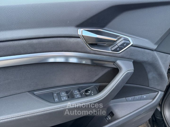 Audi Q8 E-TRON SPORTBACK S-LINE 55 408 ch 114 kWh Quattro - Toit Ouvrant - M&eacute;plat - Si&egrave;ge Electrique M&eacute;moire - Cam&eacute;ra 360 - 18