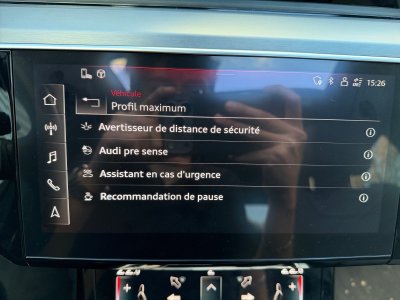 Audi Q8 E-TRON SPORTBACK S-LINE 55 408 ch 114 kWh Quattro - Toit Ouvrant - M&eacute;plat - Si&egrave;ge Electrique M&eacute;moire - Cam&eacute;ra 360   - 22