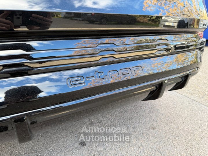 Audi Q8 E-TRON SPORTBACK S-LINE 55 408 ch 114 kWh Quattro - Toit Ouvrant - M&eacute;plat - Si&egrave;ge Electrique M&eacute;moire - Cam&eacute;ra 360 - 25