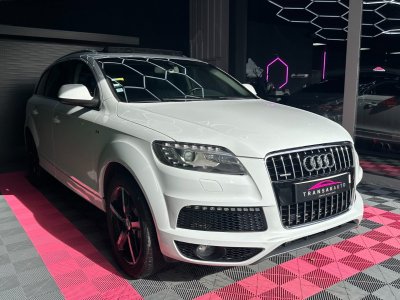 Audi Q7 30 V6 TDI 245 ch Quattro S Line 7 pl ~ Si&egrave;ges/hayon &eacute;lectrique ~ Suspensions pilot&eacute;s ~ Cam&eacute;ra ~ Toit ouvrant/pano ~ Bose   - 3