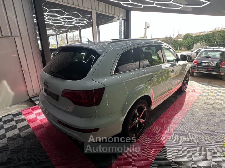 Audi Q7 30 V6 TDI 245 ch Quattro S Line 7 pl ~ Si&egrave;ges/hayon &eacute;lectrique ~ Suspensions pilot&eacute;s ~ Cam&eacute;ra ~ Toit ouvrant/pano ~ Bose - 4