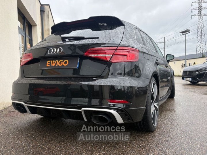 Audi RS3 sportback 25 tfsi 400ch -malus paye- toit ouvrant- bo-entretiens complet - 2