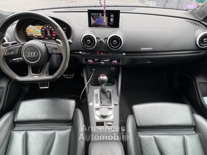 Audi RS3 sportback 25 tfsi 400ch -malus paye- toit ouvrant- bo-entretiens complet - 3