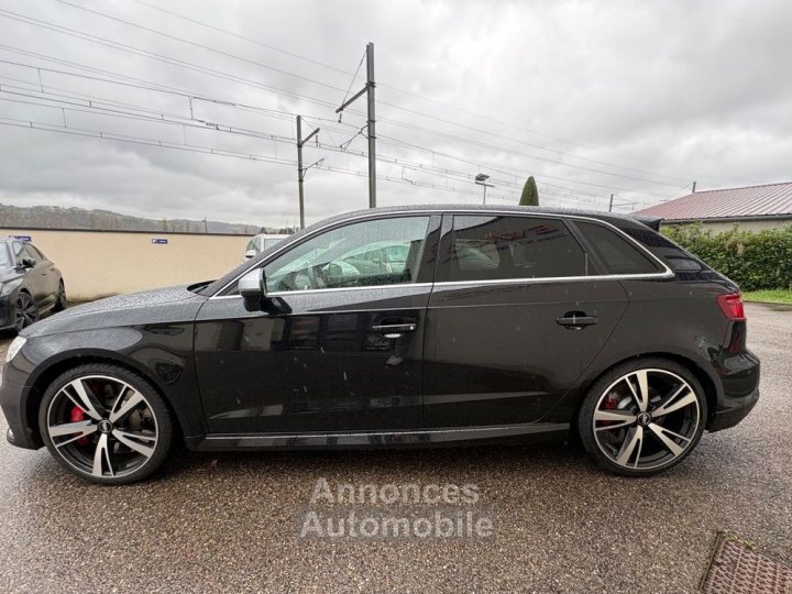 Audi RS3 sportback 25 tfsi 400ch -malus paye- toit ouvrant- bo-entretiens complet - 13