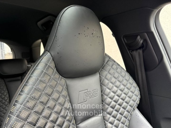 Audi RS3 sportback 25 tfsi 400ch -malus paye- toit ouvrant- bo-entretiens complet - 18
