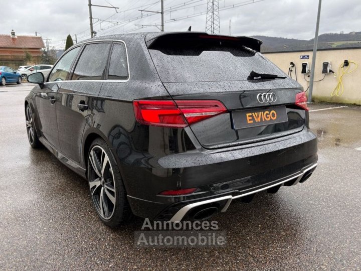 Audi RS3 sportback 25 tfsi 400ch -malus paye- toit ouvrant- bo-entretiens complet - 19