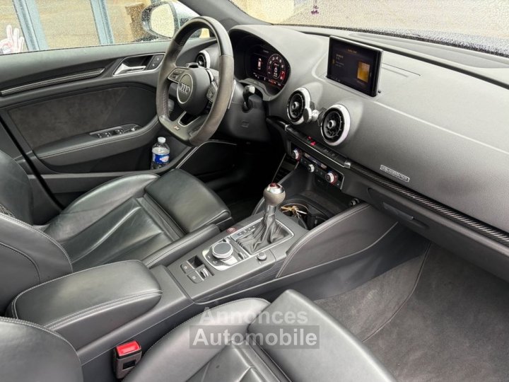 Audi RS3 sportback 25 tfsi 400ch -malus paye- toit ouvrant- bo-entretiens complet - 20