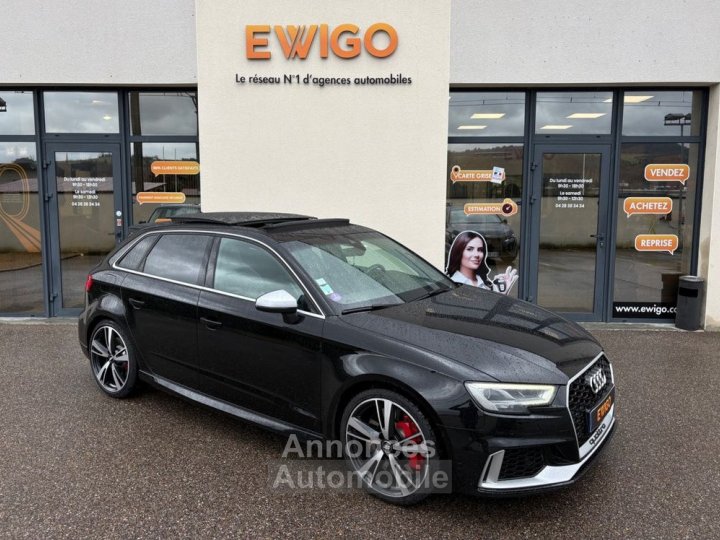 Audi RS3 sportback 25 tfsi 400ch -malus paye- toit ouvrant- bo-entretiens complet - 26