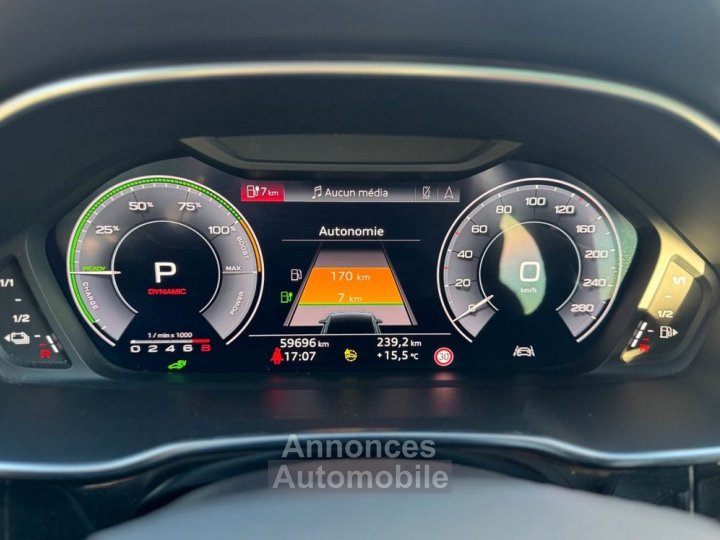 Audi Q3 45 tfsie 245ch hybrid s line s-tronic bva - 11