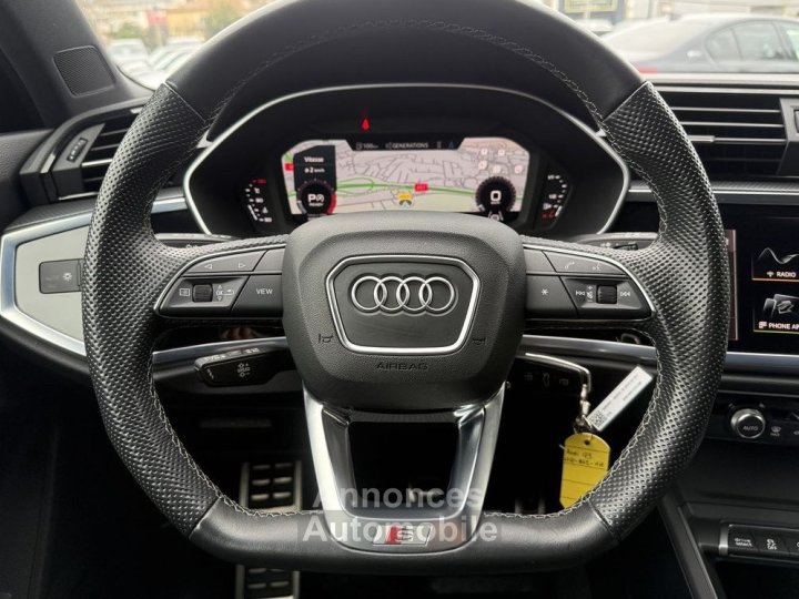 Audi Q3 Sportback 35 TFSI 150CH S LINE TRONIC 7 - 9