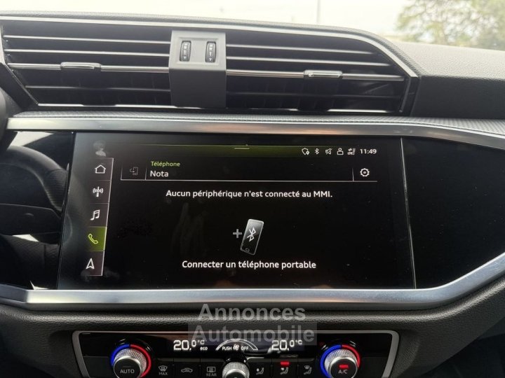 Audi Q3 Sportback 35 TFSI 150CH S LINE TRONIC 7 - 14