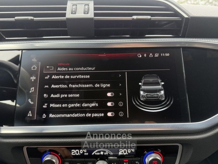 Audi Q3 Sportback 35 TFSI 150CH S LINE TRONIC 7 - 16