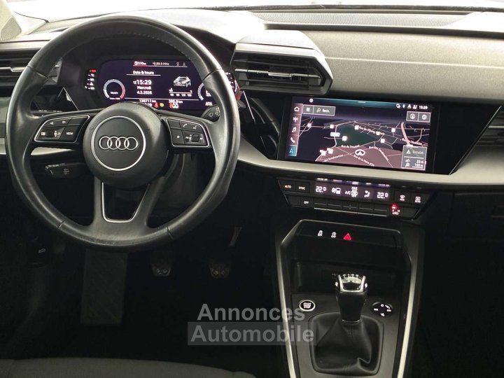 Audi A3 Sportback 10TFSI SPORT-1ERPRO-COCKPIT-GPS-CARPLAY - 16