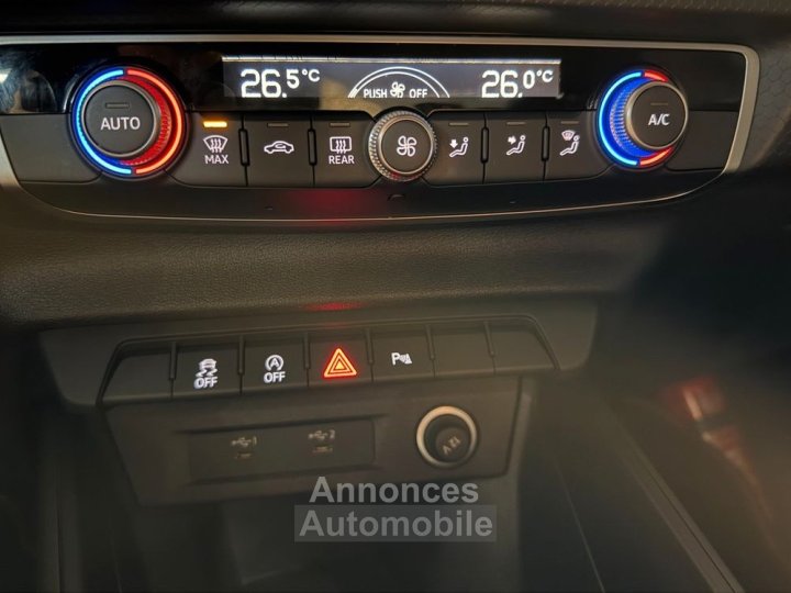 Audi A1 Sportback 10 25 tfsi 95 + clim auto radar av-ar apple carplay-android sans fil - 17