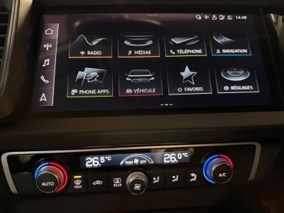 Audi A1 Sportback 10 25 tfsi 95 + clim auto radar av-ar apple carplay-android sans fil   - 24