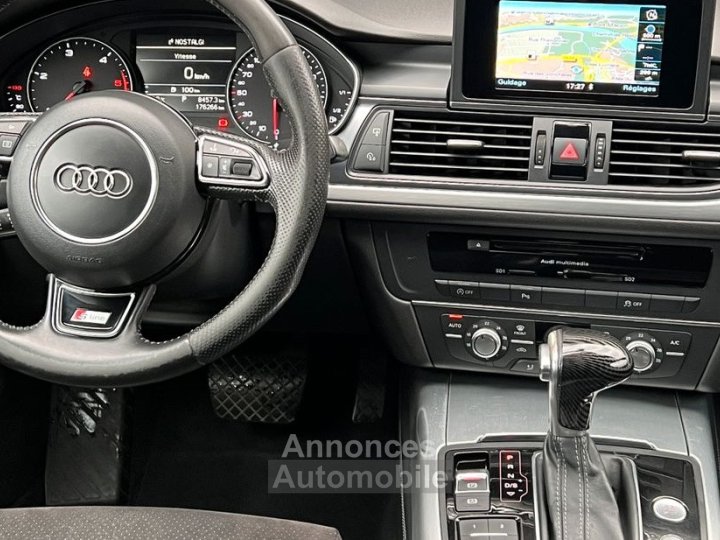 Audi A6 30 V6 TDI 204ch S line quattro tronic 7 Suivi complet Ciel de toit noir Aucun frais &agrave; pr&eacute;voir - 3