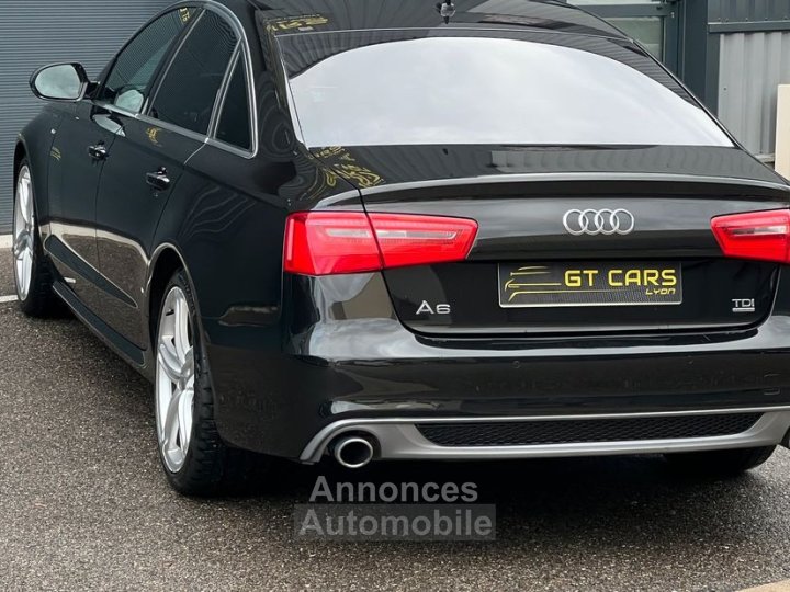 Audi A6 30 V6 TDI 204ch S line quattro tronic 7 Suivi complet Ciel de toit noir Aucun frais &agrave; pr&eacute;voir - 8