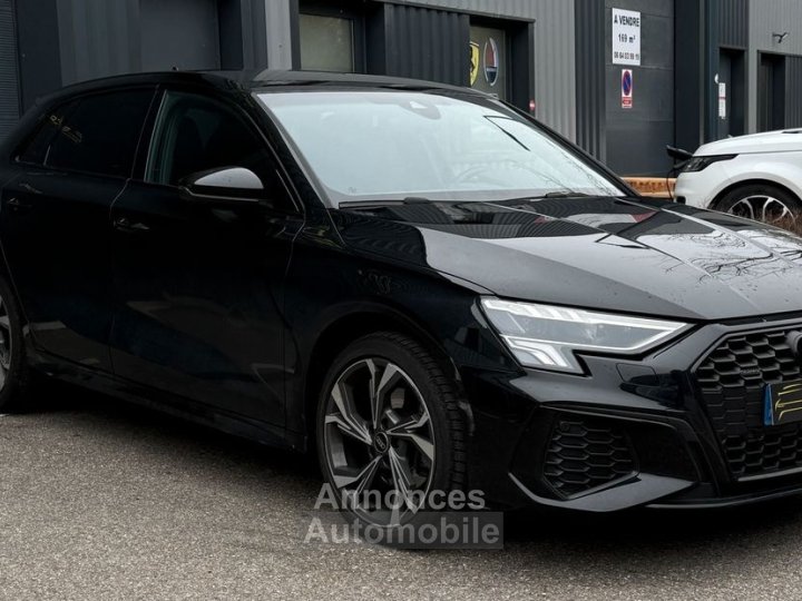 Audi A3 Sportback 40 TDI 200ch S line quattro tronic 7 Suivi complet Apple Carplay sans fil Phares LED Matrix - 1