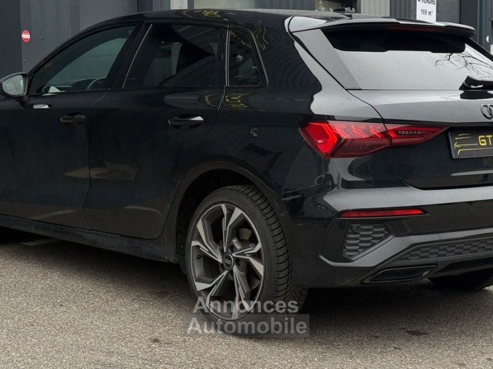 Audi A3 Sportback 40 TDI 200ch S line quattro tronic 7 Suivi complet Apple Carplay sans fil Phares LED Matrix - 9