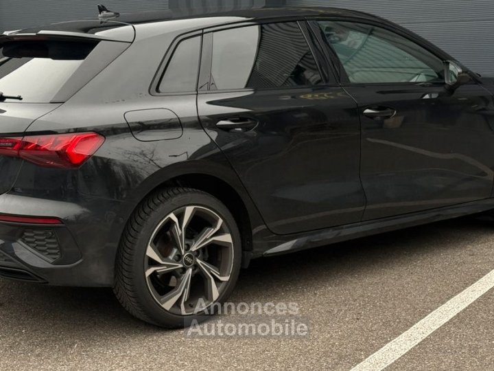 Audi A3 Sportback 40 TDI 200ch S line quattro tronic 7 Suivi complet Apple Carplay sans fil Phares LED Matrix - 11