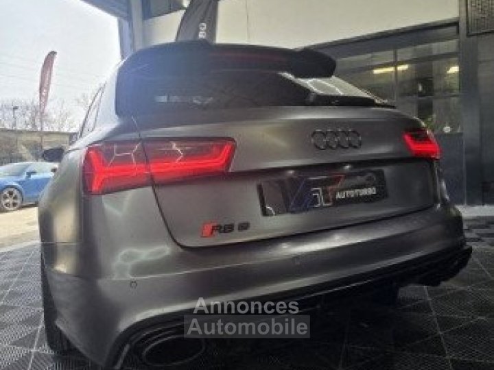 Audi RS6 AVANT 40 V8 TFSI 605CH PERFORMANCE / LIGNE RS / TOIT OUVRANT / SIEGE RS - 6