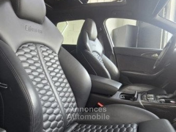 Audi RS6 AVANT 40 V8 TFSI 605CH PERFORMANCE / LIGNE RS / TOIT OUVRANT / SIEGE RS - 13