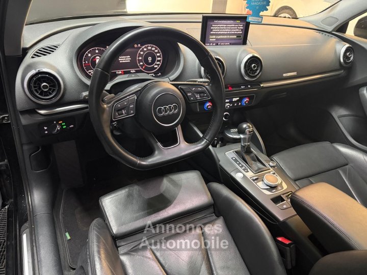 Audi A3 20 TDI 150 S tronic 7 Design Luxe / Garantie 6 mois / DISTRIBUTION OK - 7