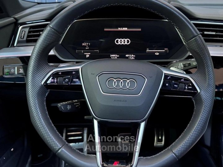 Audi SQ8 E-tron SPORTBACK ELECTRIC 505 307PPM 114KWH QUATTRO BVA - Garantie - Parfait ETAT -Attelage - 6