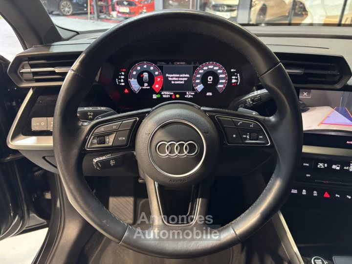 Audi A3 Sportback 35 TFSI 150 MHEV S Tronic Business Line Cam&eacute;ra / AppleCarPlay - 14
