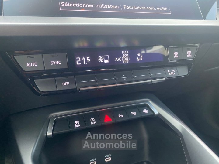 Audi A3 Sportback 15 30 TFSI 116 S-TRONIC ADVANCED EDITION - 13