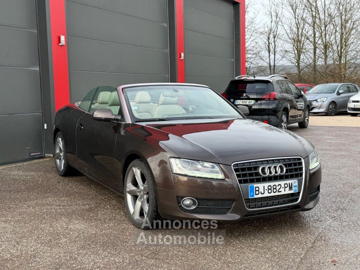 Audi A5 CABRIOLET V6 27 TDI 190 DPF Ambition Luxe Multitronic A - 2