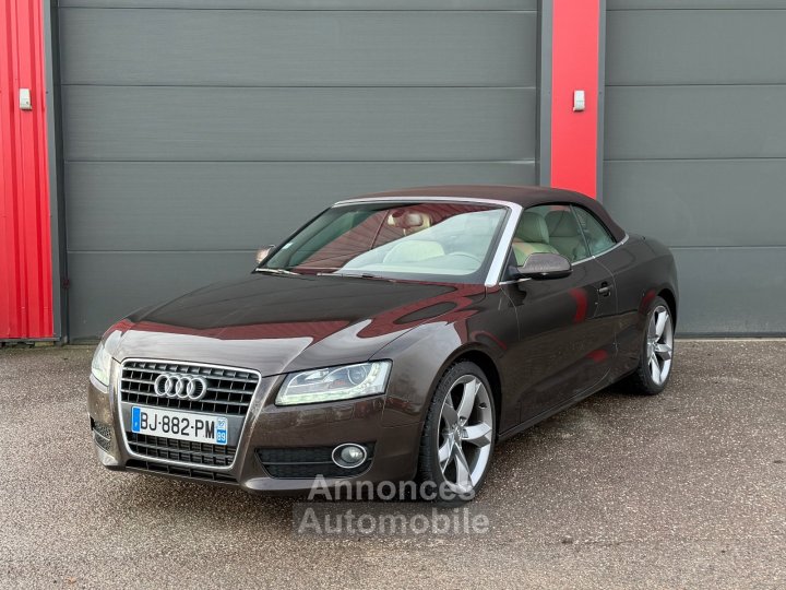 Audi A5 CABRIOLET V6 27 TDI 190 DPF Ambition Luxe Multitronic A - 3